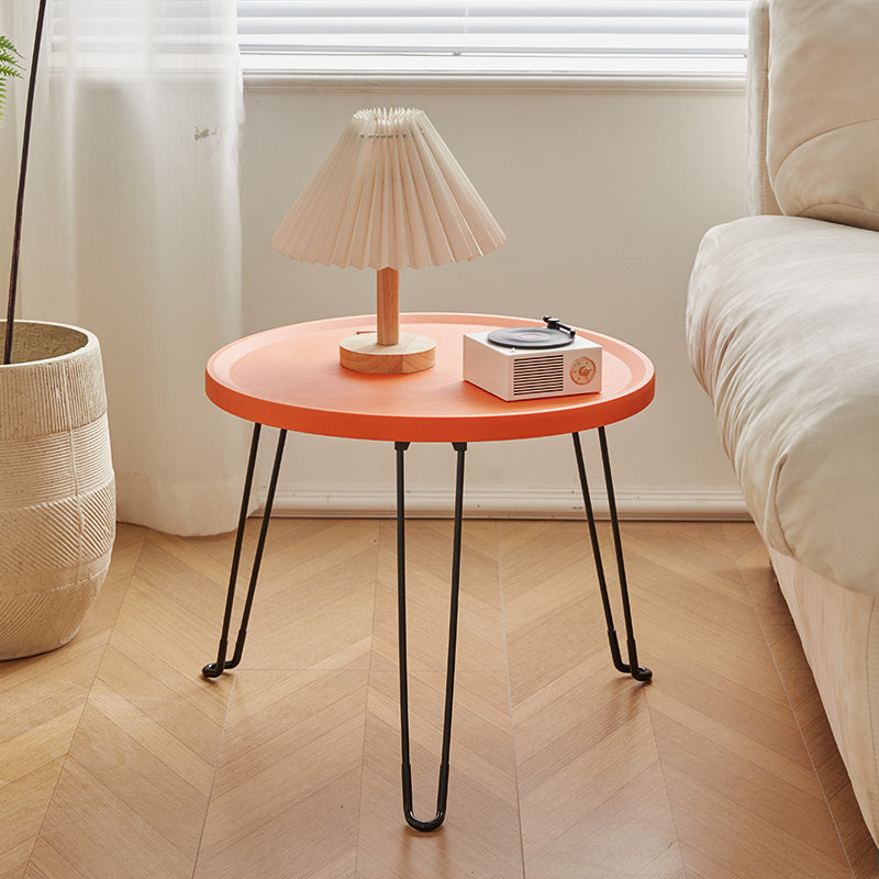 Minimalist Tripod Round Side Table